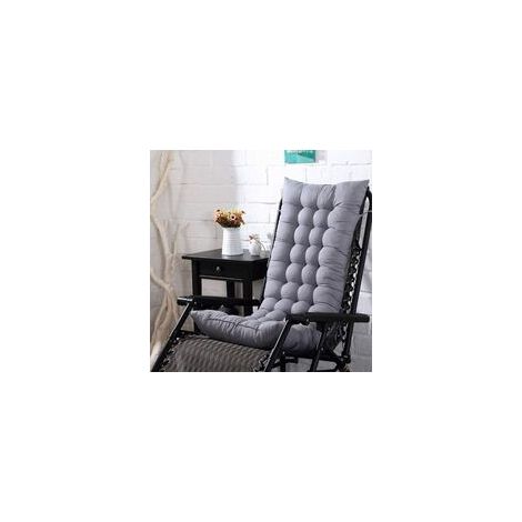Coussin De Chaise à Dossier Haut, Coussin De Siège De Chaise De Jardin épaissi,Coussin De Chaise Longue De Patio Extérieur, 3D Coussin De Forme Rectangulaire,pour Maison,Bureau,Jardin