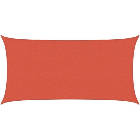 Maison Exclusive - Vela Parasole 160 g/m² Terracotta 2,5x4,5 m in HDPE (1/5)