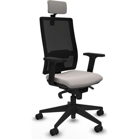 Silla de oficina piqueras y crespo Horna negro espuma inyectada (1/5)