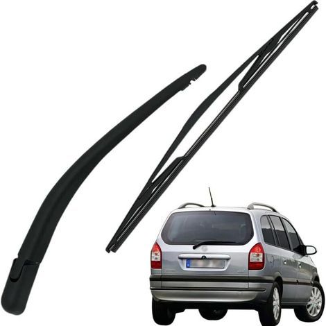 Lntyq Bras Essuie Glace Arrière et Balai Essuie Glace, Arrière de Bras d'Essuie-Glace en Caoutchouc Naturel Toutes Saisons Kit Remplacement pour Opel Zafira A 1998-2005 (1/5)