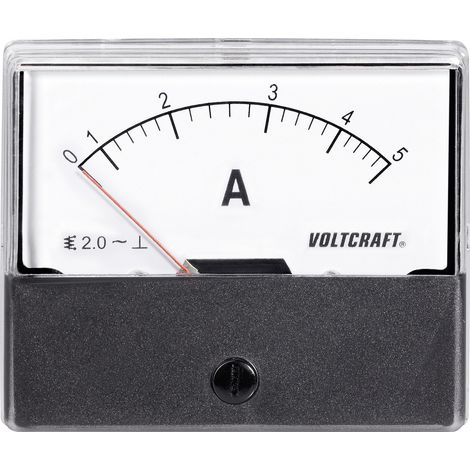 VOLTCRAFT AM-70X60/5A AM-70X60/5A Einbau-Messgerät AM-70X60/5A 5 A Dreheisen