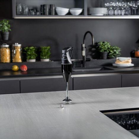 bamix Classic frullatore ad immersione nero 140 watt potente