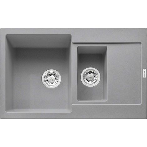 Franke Maris - Lavello in fragranite MRG 651-78, 78x50 cm, grigio pietra 114.0285.340 (1/2)