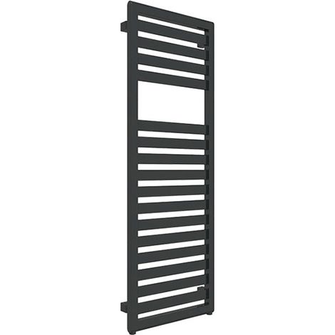 Schwarzer kombinierter Heizkörper - Höhe 1180mm Breite 500mm - 538 Watt - LUK1180/500Z1N