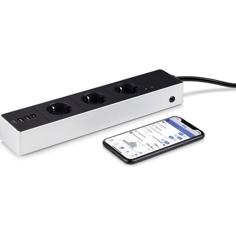 eve Energy Strip, Steckdosenleiste, schwarz (1/5)