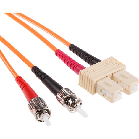 Câble fibre optique RS PRO 10m Avec connecteur / SC, OM2 Multi-mode ( Prix pour 1 )