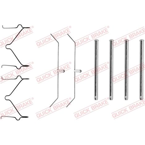 Kit d'accessoires, plaquette de frein à disque Quick Brake 109-1129 TOYOTA