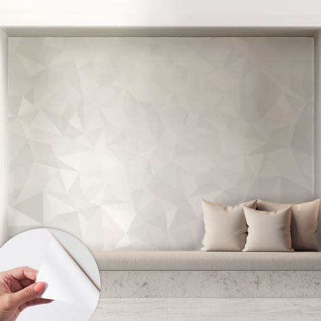 Fotomurale adesivo stickers - murali decorativo - soggiorno moderno - effetto realistico - Motivo astratto 208x146 cm (1/5)
