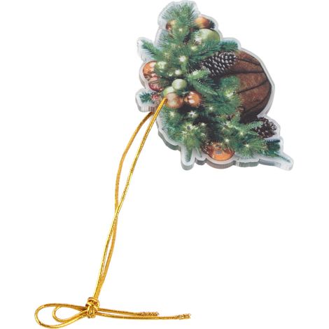 Panier décoratif de sapin de Noël en acrylique (1/5)