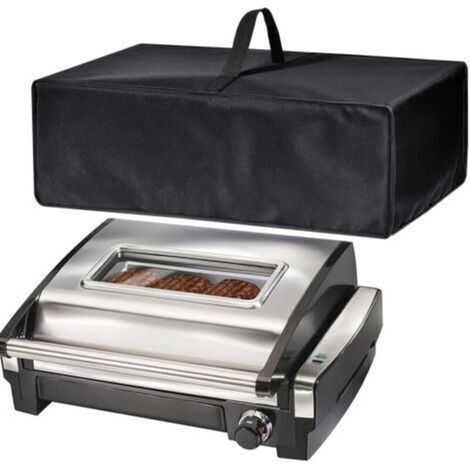 Housse anti-poussière pour barbecue d'intérieur Ninja GR101 Sizzle sans fumée et grille/Hamilton Beach Electric Indoor Grill (1/4)