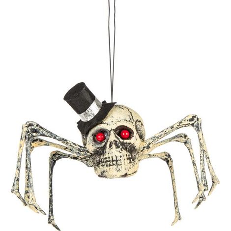 Décoration squelette araignée Halloween 23 x 30 cm (1/5)