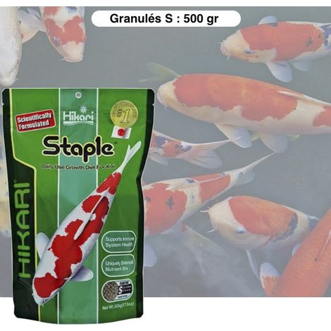 Granulés Premium Croissance Pour Poissons De Bassin : 500 Gr Small (1/3)