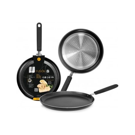 Sartén para crepes Ibili Fusion plateado 22 cm antiadherente