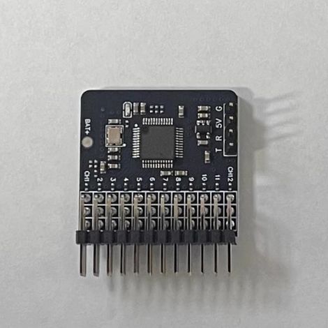Carte adaptatrice PWM 12 canaux pour conversion PWM avec module de rétroaction de tension ELRS/CRSF vers PWM (1/2)