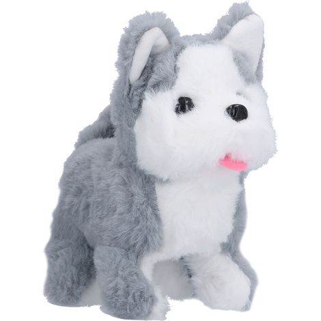 Chien en peluche électronique interactif, jouet de simulation de chien promeneur pour enfants 4 (1/5)