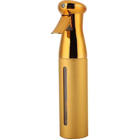 Flacon de laque de 250 ml, outil de coiffure professionnel, pistolet vaporisateur à brume fine, outil de coiffage, doré. (1/5)