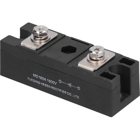 Pont redresseur MD160A, module de redressement 1600V avec protection automatique contre les surtensions, pour contrôle industriel automatique (1/5)