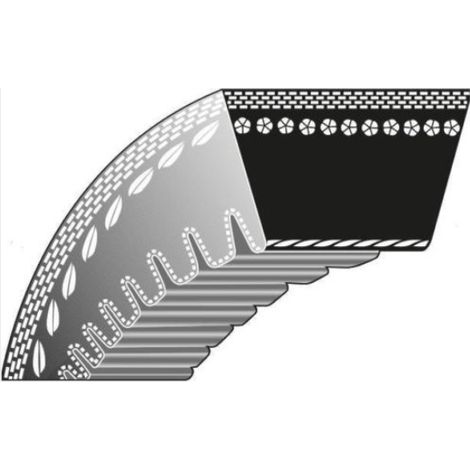 Correa impulsora MAORI para cuchilla quitanieves MPB 967AE MPB 967AET