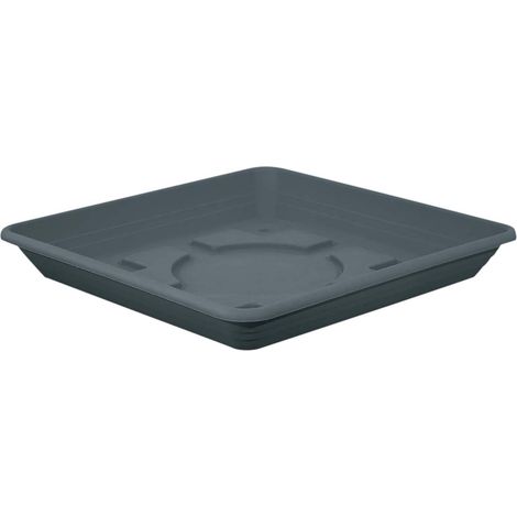 Geli Untersetzer NORA Anthrazit 35 cm quadratisch - Kunststoff