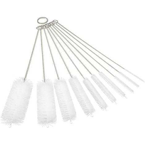 Packung mit 10 Reinigungsbürsten für Strohhalme und Schläuche. (1/5)