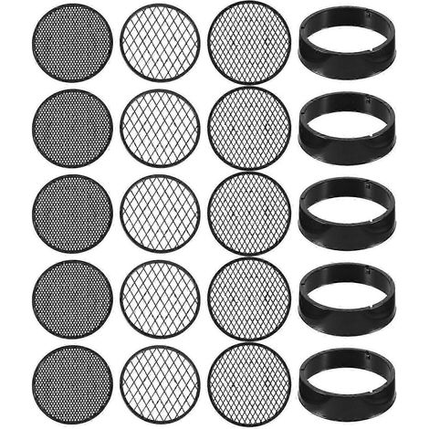 Lot de 5 tamis à terreau pour jardinage (20 pièces), outil de tamisage et de compostage