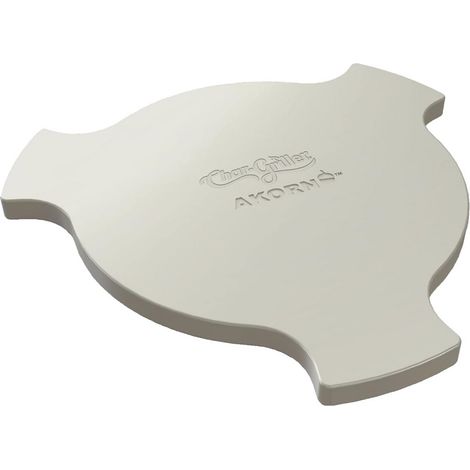 Déflecteur de chaleur pour barbecue kamado – Pierre à fumer pour cuisson indirecte – Protection contre chaleur directe – Char-Griller Akorn Junior – Grilleye