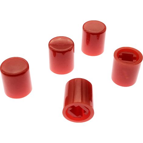 A11 Touche de commutateur à clé A03 Touche droite Interrupteur d'alimentation Touche KDC Bouton 910.5MMA11 (5 rouges)