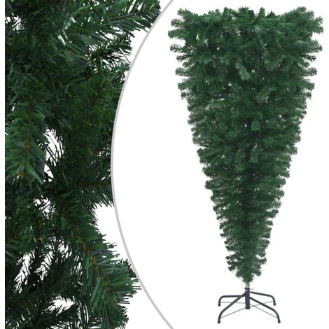 Sapin de Noël Artificiel Inversé 210 cm : Une Décoration originale pour Noël (1/5)