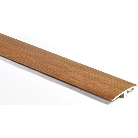Profilo di Dilatazione in Alluminio per Parquet Spc Rovere 'Naturale' Mm 34