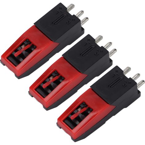 3 Pièces Stylus pour Tourne-disques Vinyle, Aiguilles de Lecture Compatibles avec Platines et Phonographes Antiques