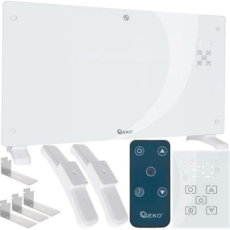 Geko Radiador eléctrico blanco 2500W