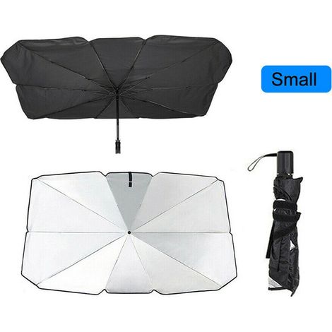 Pare-brise avant voiture parapluie protection solaire couverture anti-UV ombre chaleureuse extérieur intérieur portable (1/5)