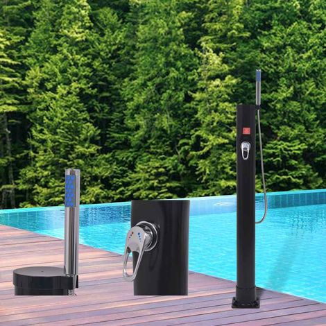 91231 vidaXL Solar Shower 8 L PVC Steel (1/5)