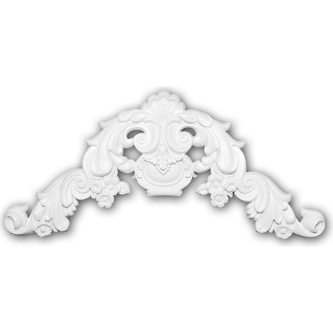 Elemento decorativo 160036 Profhome stile rococò barocco bianco (1/3)