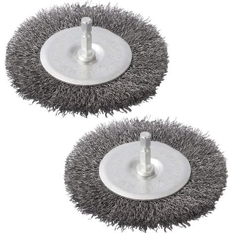 2Pcs Electric Joint Brush Replacement Brush Wire Brush Set For Efb 400 Blister (1/5)