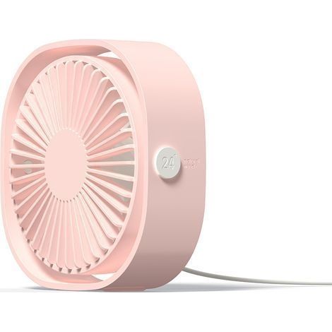Ventilateur bureau USB cube, 3 vitesses portable silencieux maison bureau (1/5)