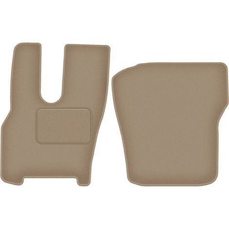 Tappetini in velluto per: camion DAF XD (sedile pneumatico destro) (0) beige (1/5)