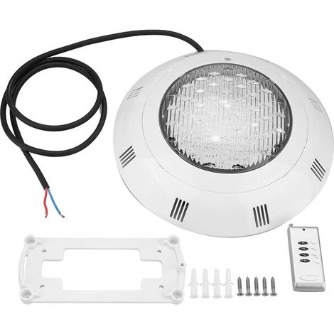 jardin piscine Lampe sous-Marine LED RGB Multi-Couleur Piscine Lumière Vive avec Télécommande Vase Base Pond Garden Party 30W 300 (1/5)