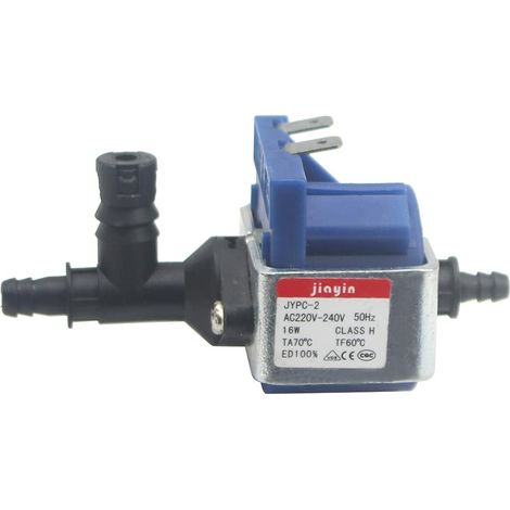 Pompe électromagnétique à vibration électromagnétique 220 V 240 V 16 W pour fer électrique, balai à vapeur, nettoyeur à vapeur, machine à café, etc (1/5)
