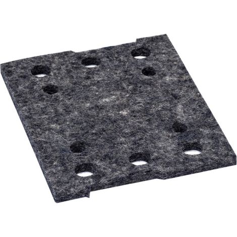 Plateau de ponçage 110 x 100 mm avec feutre Bosch - 2608601442