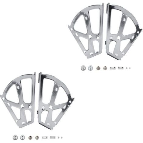 2 Pack Charnière pour meuble,Chaussures Tiroir Cabinet Charnières Turing Rack En Acier Cadre Charnières Pièces Meubles (2 Layers) 2 Pcs (1/5)