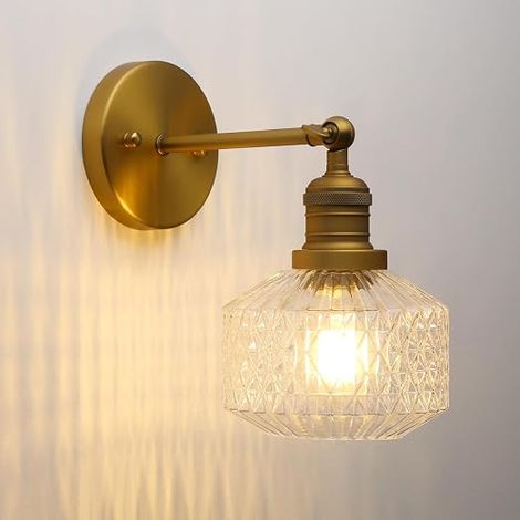 Indoor Wall Light, E27 Cable Bathroom Wall Lamp (1/5)