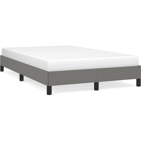 Maison Exclusive - Giroletto senza Materasso Grigio Scuro 120x190 cm in Tessuto (1/5)