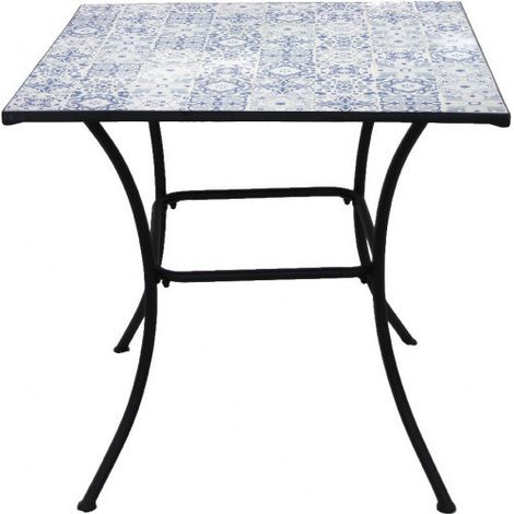 TAVOLO QUADRATO 80X80 MOSAICO AZULEJOS H.75 - BIACCHI E. (1/3)
