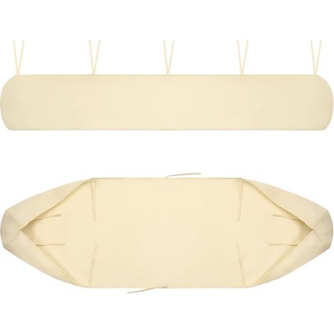 Housse de Auvent Jardin Protection, BâChe Sac de Rangement 420D Oxford Contre Les UV Anti-poussière étanche Contre la Neige et la Pluie en Hiver, pour Canopy Shelter De Terrasse Meubles (Beige, 2M) (1/5)