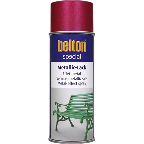 belton special Metallic-Lackspray 400 ml rot Spraylack Effektlack Speziallack