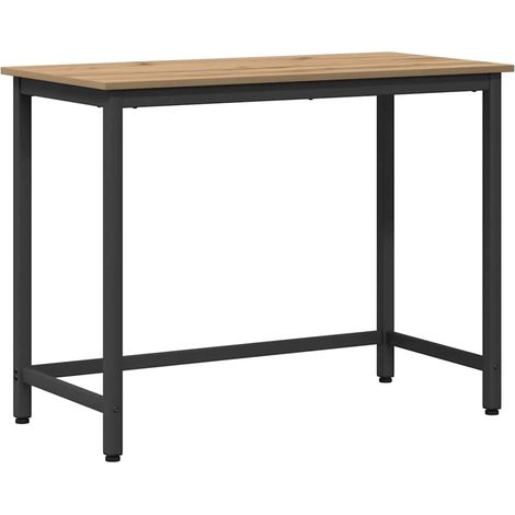 Mesa Roble artesanal 80 x 50 x 76,5 cm vidaXL