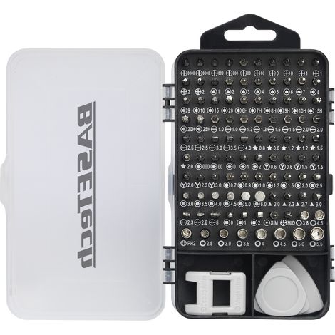 Basetech  BT-2247898 Bit-Set 116teilig  inkl. Bithalter-Schraubendreher