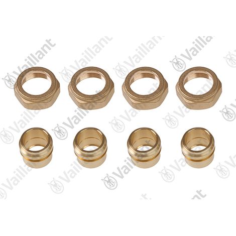 VAILLANT Raccord conique, Set a 4 St. Station solaire /1+2 u.w. Vaillant-Nr. , 088381