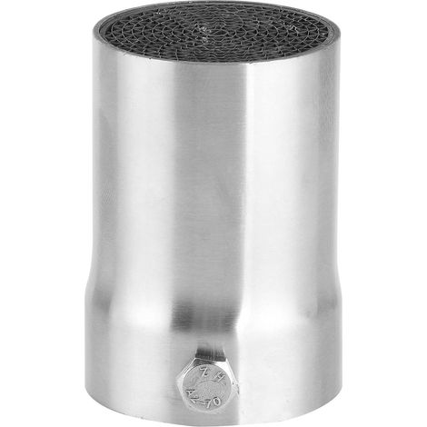 Moto DB Killer Silencieux Tuyau D'échappement Silencieux Insert de Universel 48mm en Acier Inoxydable Résistance aux Hautes Températures Résistance à la Rouille avec (1/5)